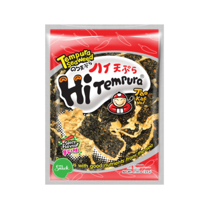 Vürtsikad tempura merevetika krõpsud