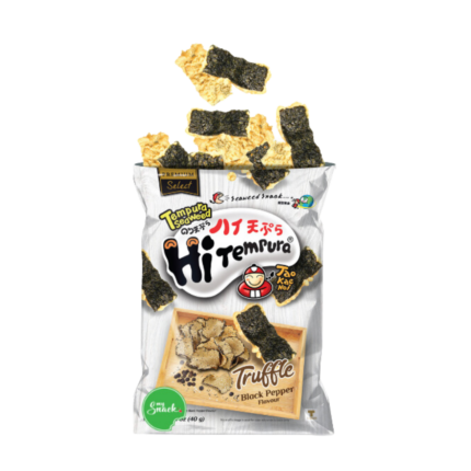 Tempura merevetika krõpsud trühvli ja musta pipraga