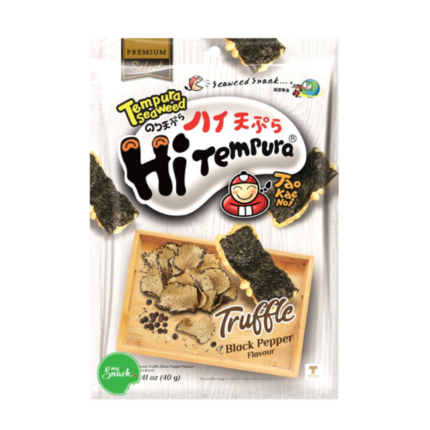 Tempura merevetika krõpsud trühvli ja musta pipraga