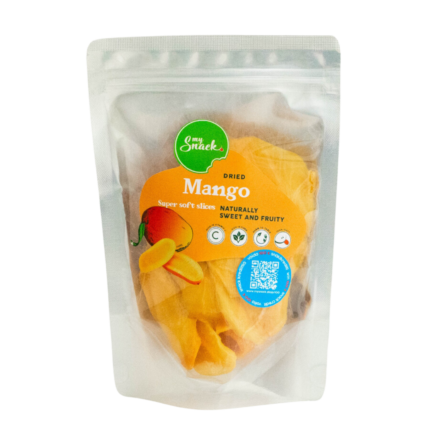 Pehme kuivatatud mango 250 g pakis