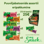 Puuviljabatoonid sussi või kinkepaki sisse - Pilt 4