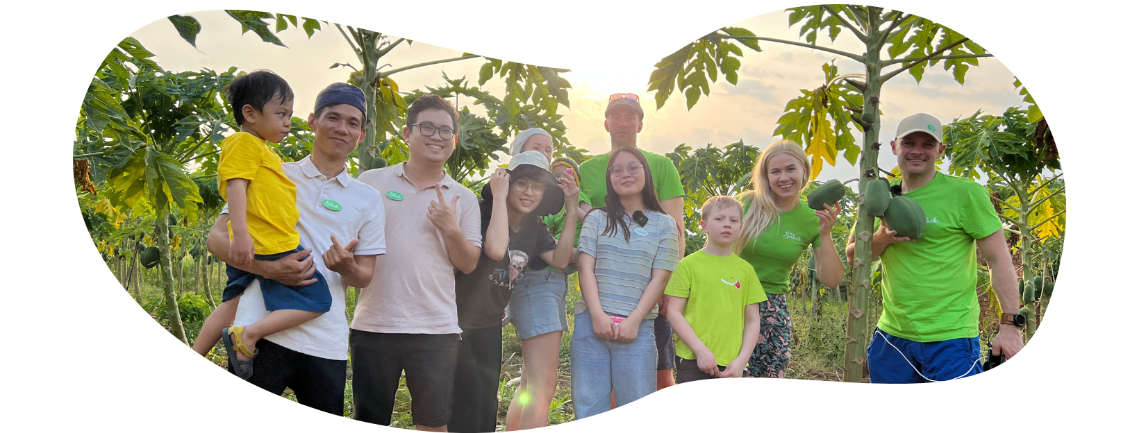 Farmi pilt tiimilikmetega Farmi pilt tiimilikmetega